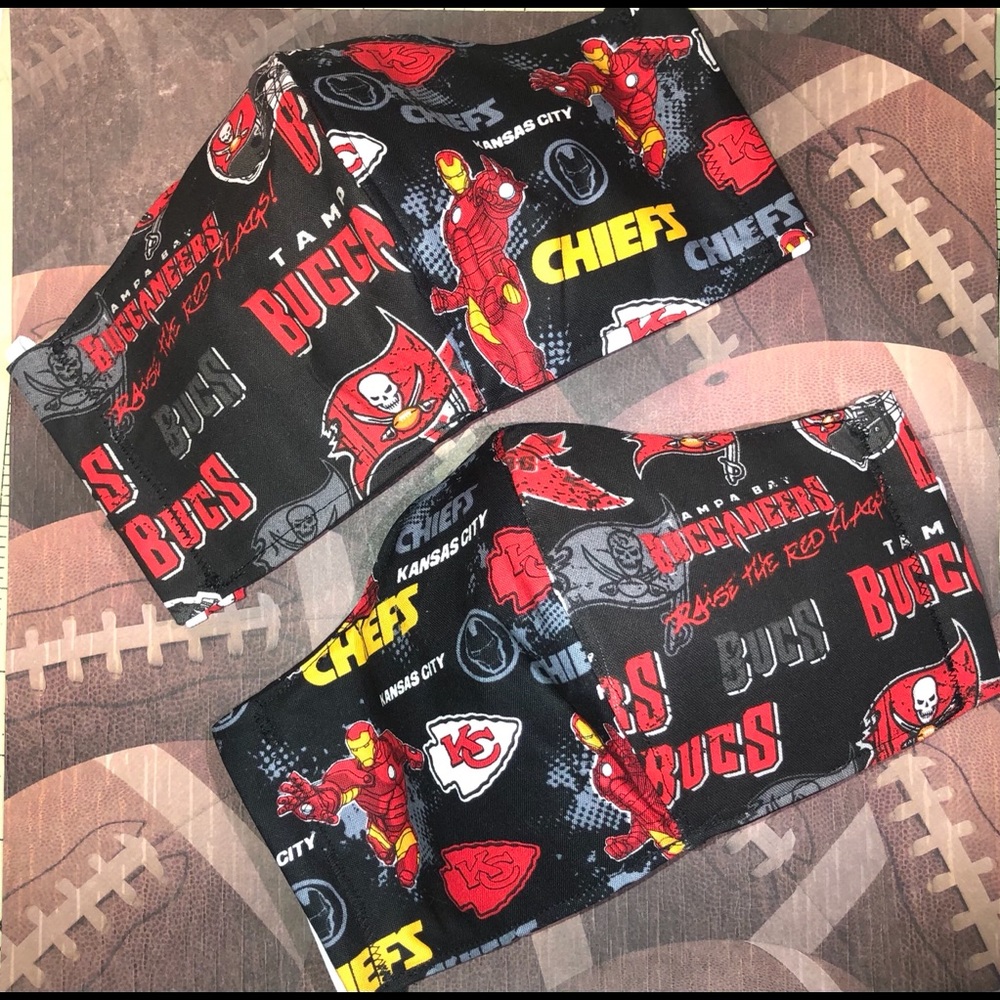 2 large face covers